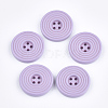 Painted Wooden Buttons X-WOOD-Q040-002D-1