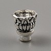 Tibetan Style Alloy Bead Cones FIND-WH0291-06C-AS-2