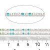 Rhinestone and Iron Cup Chain CH-A007-01H-2