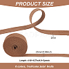 6 Colors Flat Polycotton Ribbon OCOR-BC0006-21A-2