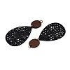 Bohemian Retro Hollow Teardrop Leather Pendants FIND-N007-02B-03-2