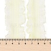 20 Yards Polyester Pleated Elastic Lace Trim SRIB-M015-01I-3