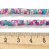 Baking Paint Synthetic Turquoise Beads Strands G-H060-02A-03-5