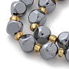 Terahertz Stone Round Beads Strands G-R002-01A-4