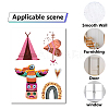 8 Sheets 8 Styles PVC Waterproof Wall Stickers DIY-WH0345-076-4