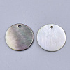 Black Lip Shell Pendants X-SSHEL-S251-36B-2