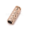 Zinc Alloy Cord Ends FIND-WH0091-68LG-2
