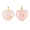Natural Rose Quartz Pendants G-D104-01G-09-1