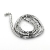 Electroplate Non-magnetic Synthetic Hematite Beads Strands G-O009-A01-1