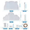 DIY Silicone Hangtag Molds Kits DIY-TA0008-41-16