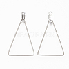 Tarnish Resistant 304 Stainless Steel Wire Pendants STAS-T051-001-3