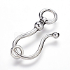Tibetan Style S Hook Clasps LF5091Y-2