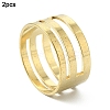 2Pcs Brass Rings TOOL-YW0001-75-1