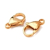 304 Stainless Steel Lobster Claw Clasps X-STAS-R050-15x9mm-02-1