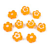 Handmade Millefiori Glass Bead Strands LAMP-N029-017A-05-4