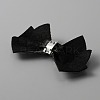 Rhinestone Bowknot Shoe Decoration AJEW-WH0317-90-2