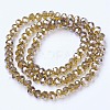 Electroplate Glass Beads Strands EGLA-A034-T2mm-A12-2
