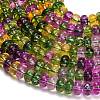 Dyed Imitation Gemstone Glass Beads Strands GL-Z001-03A-04-2