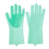 Silicone Dishwashing Gloves AJEW-TA0016-04A-2