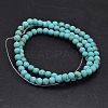 Natural Howlite Beads Strands TURQ-P027-6mm-18A-2