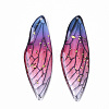 Transparent Epoxy Resin Big Pendants X1-RESI-T046-01E-1