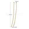 Brass Ball Head Pins LS-X-RP0.6x70mm-G-5
