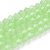 Faceted Bicone Opal Beads Strands EGLA-P017-01A-1