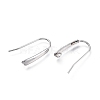 304 Stainless Steel Earring Hooks STAS-K211-02P-2