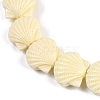 Synthetic Coral Dyed Carved Beads Strands CORA-K009-05B-01-3