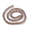 Electroplate Glass Beads Strands EGLA-A034-T1mm-L06-2