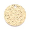 Ion Plating(IP) 304 Stainless Steel Charms STAS-M228-B01-G-2