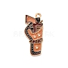 Western Cowboy Theme Alloy Enamel Pendants FIND-V001-04G-01-1