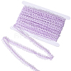 25M Nylon Elastic Pleated Lace Trim OCOR-CY0001-13D-1