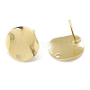 Brass Stud Earring Findings KK-N200-100-1