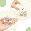Bees Zinc Alloy Crystal Ball Display Bases AJEW-WH0796-07B-3