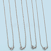 12Pcs 4 Styles 304 Stainless Steel Cable Chain Necklace Making STAS-SC0010-23P-7