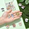 20Pcs 10 Styles Acrylic Cabochons SACR-CJ0001-87-4