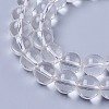 Synthetic Quartz Crystal Beads Strands X-G-K298-12-3