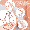 7-Slot Iron Easter Egg Display Stands ODIS-WH0058-21A-RG-5