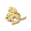 Ion Plating(IP) 304 Stainless Steel Pendants STAS-K270-07G-2