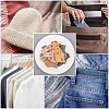 60Pcs 6 Colors Microfiber Leather Labels DIY-CL0002-10-4