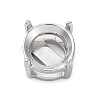 304 Stainless Steel Rhinestone Claw Settings STAS-U042-05A-P-1