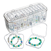 Rectangle Plastic Bangle Organizer Boxes CON-WH0107-91-1