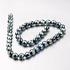 Electroplate Non-magnetic Synthetic Hematite Bead Strands G-F300-42-07-2