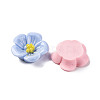 Opaque Resin Cabochons X-RESI-R455-01B-2