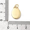 Brass Enamel Pendants KK-P338-38B-G-3