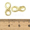 Brass Spring Gate Rings KK-B089-07G-3