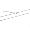 304 Stainless Steel Cable Chain Necklace STAS-T040-PJ204-50-2