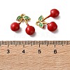 304 Stainless Steel Enamel Pendants STAS-B100-06G-03-3