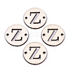 Unfinished Natural Poplar Wood Links Connectors WOOD-S045-140B-01Z-1